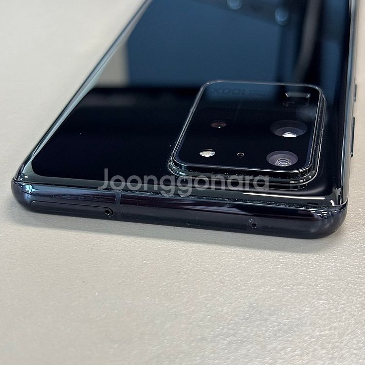 갤럭시S20울트라 블랙색상 256용량 미파손 외관 특A급 깨끗한단말기 서브용 배달용 게임용 추천 16만 판매합니다--7